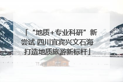 “地质+专业科研”新尝试 四川宜宾兴文石海打造地质旅游新标杆