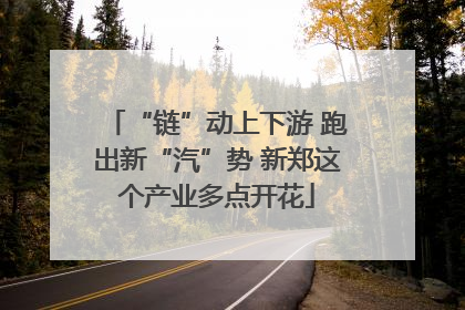 “链”动上下游 跑出新“汽”势 新郑这个产业多点开花