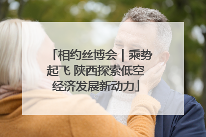 相约丝博会｜乘势起飞 陕西探索低空经济发展新动力