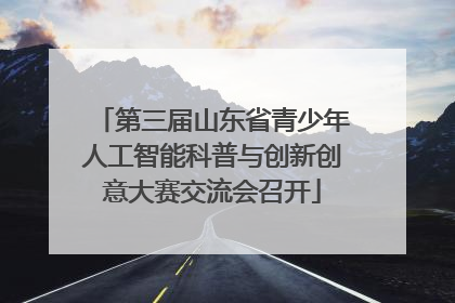 第三届山东省青少年人工智能科普与创新创意大赛交流会召开
