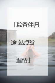 粽香伴归途 站点绽温情
