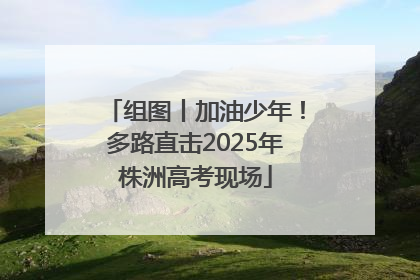 组图丨加油少年！多路直击2025年株洲高考现场