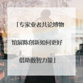 专家业者共论博物馆展陈创新如何更好借助数智力量
