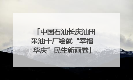 中国石油长庆油田采油十厂绘就“幸福华庆”民生新画卷