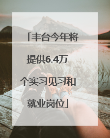 丰台今年将提供6.4万个实习见习和就业岗位