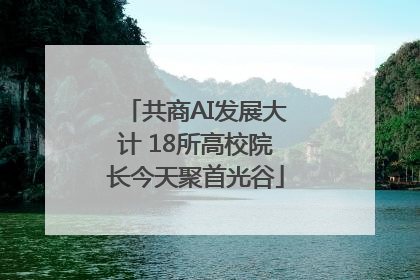 共商AI发展大计 18所高校院长今天聚首光谷