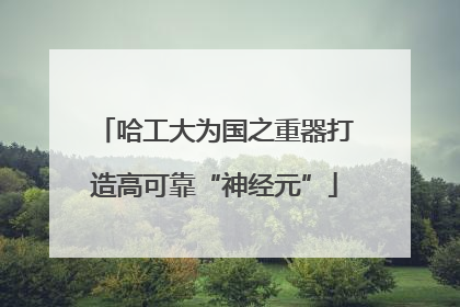 哈工大为国之重器打造高可靠“神经元”