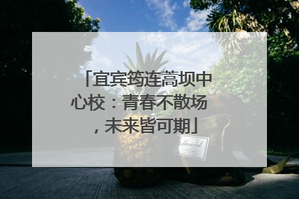 宜宾筠连蒿坝中心校：青春不散场，未来皆可期