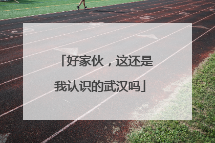 好家伙，这还是我认识的武汉吗