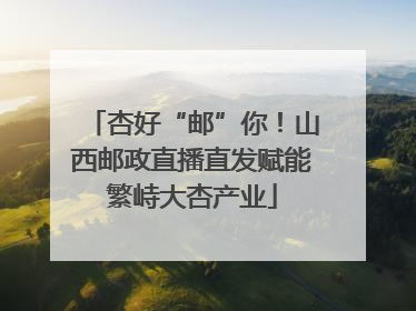 杏好“邮”你！山西邮政直播直发赋能繁峙大杏产业