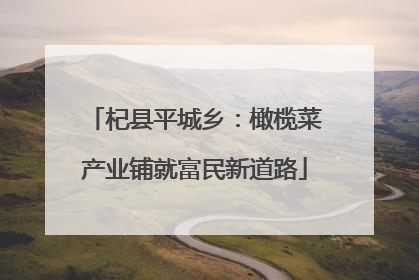 杞县平城乡：橄榄菜产业铺就富民新道路