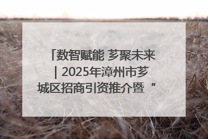 数智赋能 芗聚未来｜2025年漳州市芗城区招商引资推介暨“一县一桌菜·语堂家宴”发布会成功举办
