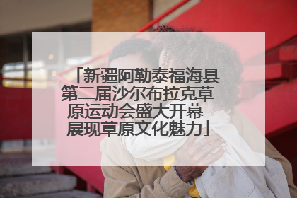 新疆阿勒泰福海县第二届沙尔布拉克草原运动会盛大开幕 展现草原文化魅力