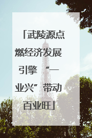 武陵源点燃经济发展引擎 “一业兴”带动百业旺