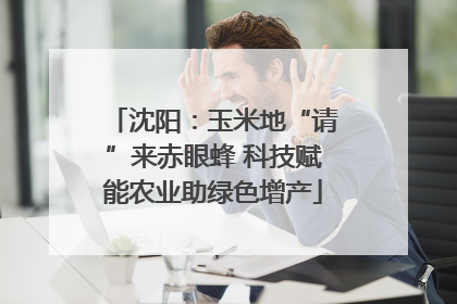 沈阳：玉米地“请”来赤眼蜂 科技赋能农业助绿色增产