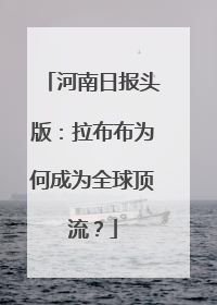 河南日报头版：拉布布为何成为全球顶流？