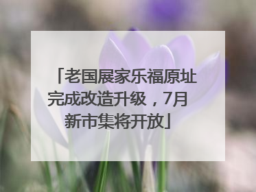 老国展家乐福原址完成改造升级，7月新市集将开放