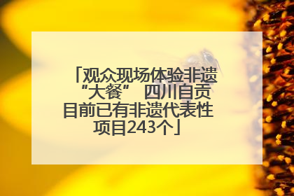 观众现场体验非遗“大餐” 四川自贡目前已有非遗代表性项目243个