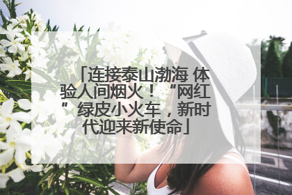 连接泰山渤海 体验人间烟火！“网红”绿皮小火车，新时代迎来新使命