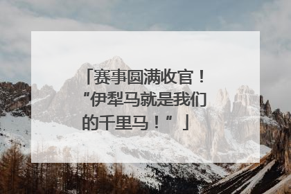 赛事圆满收官！“伊犁马就是我们的千里马！”