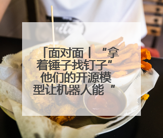 面对面丨“拿着锤子找钉子” 他们的开源模型让机器人能“上学”了