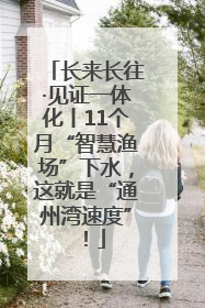 长来长往·见证一体化丨11个月“智慧渔场”下水，这就是“通州湾速度”！
