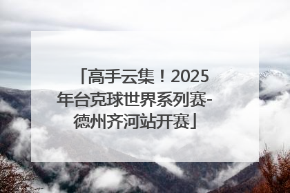 高手云集！2025年台克球世界系列赛-德州齐河站开赛