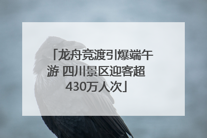 龙舟竞渡引爆端午游 四川景区迎客超430万人次