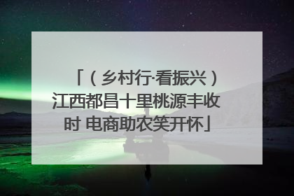 （乡村行·看振兴）江西都昌十里桃源丰收时 电商助农笑开怀