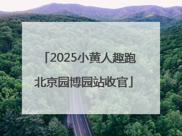 2025小黄人趣跑北京园博园站收官
