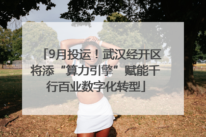 9月投运！武汉经开区将添“算力引擎”赋能千行百业数字化转型
